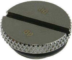 BITSPOWER PLUG 1/4 INCH BLACK FLAT BITSPOWER PLUG 1/4 INCH BLACK FLAT