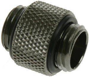 BITSPOWER ADAPTER 2X 1/4 INCH LONG SHINY BLACK BITSPOWER ADAPTER 2X 1/4 INCH LONG SHINY BLACK