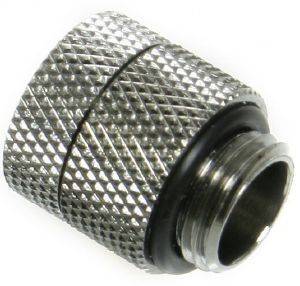 BITSPOWER ADAPTER 1/4 INCH TO IG 1/4 INCH ANTI TWIST, SHINY SILVER