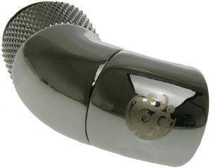 BITSPOWER ROTARY 1/4 INCH TO IG 1/4 INCH SHINY BLACK, 2X ROTATABLE