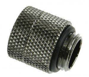 BITSPOWER ADAPTER 1/4 INCH TO IG 1/4 INCH ANTI TWIST, SHINY BLACK BITSPOWER ADAPTER 1/4 INCH TO IG 1/4 INCH ANTI TWIST, SHINY BLACK