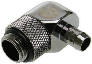 BITSPOWER FITTING ROTARY 1/4 INCH TO ID 6MM ROTATING SHINY BLACK BITSPOWER FITTING ROTARY 1/4 INCH TO ID 6MM ROTATING SHINY BLACK