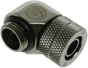 BITSPOWER CONNECTOR ROTARY 1/4 INCH TO 10/8MM SHINY BLACK BITSPOWER CONNECTOR ROTARY 1/4 INCH TO 10/8MM SHINY BLACK