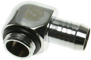 BITSPOWER FITTING ROTARY 1/4 INCH TO ID 10MM SHINY SILVER BITSPOWER FITTING ROTARY 1/4 INCH TO ID 10MM SHINY SILVER