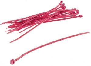 BITSPOWER CABEL BINDER SET 20 PIECES 120MM UV RED BITSPOWER CABEL BINDER SET 20 PIECES 120MM UV RED
