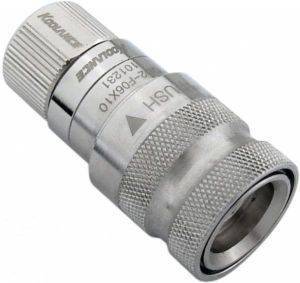 KOOLANCE QD3 MALE QUICK DISCONNECT NO-SPILL COUPLING, PANEL FEMALE THREADED G 1/4 BSPP KOOLANCE QD3 MALE QUICK DISCONNECT NO-SPILL COUPLING, PANEL FEMALE THREADED G 1/4 BSPP