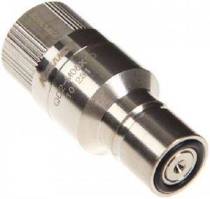 KOOLANCE QD2 MALE QUICK DISCONNECT NO-SPILL COUPLING, COMPRESSION FOR 06MM X 10MM (1/4IN X 3/8IN)