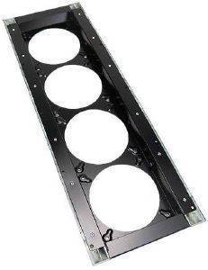 KOOLANCE 4X120MM FAN RADIATOR SHROUD, BLACK KOOLANCE 4X120MM FAN RADIATOR SHROUD, BLACK