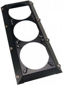 KOOLANCE 3X120MM FAN RADIATOR SHROUD, BLACK KOOLANCE 3X120MM FAN RADIATOR SHROUD, BLACK