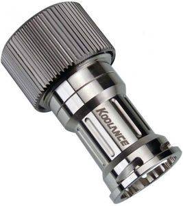 KOOLANCE VL3 QUICK DISCONNECT LOW-SPILL COUPLING, FEMALE FOR 13MM X 19MM (1/2IN X 3/4IN)