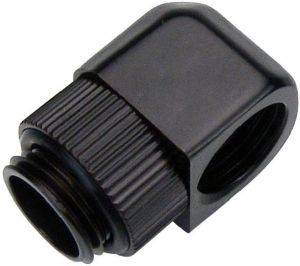 KOOLANCE FITTING SINGLE, BLACK SWIVELING ELBOW KOOLANCE FITTING SINGLE, BLACK SWIVELING ELBOW