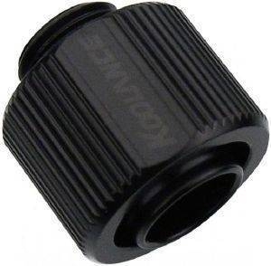 KOOLANCE FITTING SINGLE, BLACK COMPRESSION FOR 13MM X 16MM (1/2IN X 5/8IN)