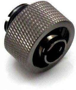 XSPC CONNECTOR 1/4 INCH TO 16/10MM - BLACK CHROME