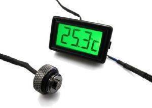 XSPC LCD TEMPERATURE SENSOR V2 + G1/4\'\' PLUG SENSOR GREEN XSPC LCD TEMPERATURE SENSOR V2 + G1/4\'\' PLUG SENSOR GREEN