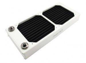 XSPC AX240 DUAL FAN RADIATOR 240MM WHITE