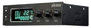 AKASA AK-FC-07BK FC.TRIO 3-CHANNEL FAN CONTROLLER 5.25\'\' AKASA AK-FC-07BK FC.TRIO 3-CHANNEL FAN CONTROLLER 5.25\'\'