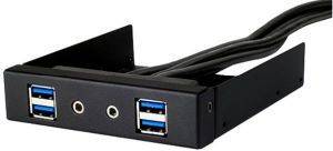 SILVERSTONE FP32B-E USB3.0 FRONT PANEL 3.5\'\' BLACK
