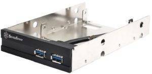 SILVERSTONE FP36B 3.5\'\' BAY FOR 2XUSB3.0 AND 2X2.5\'\' HDD BLACK SILVERSTONE FP36B 3.5\'\' BAY FOR 2XUSB3.0 AND 2X2.5\'\' HDD BLACK