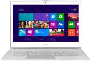 ACER ASPIRE S7-392-54208G25TWS 13.3\'\' WQHD INTEL CORE I5-4200U 8GB 256GB SSD WINDOWS 8 GLASS WHITE