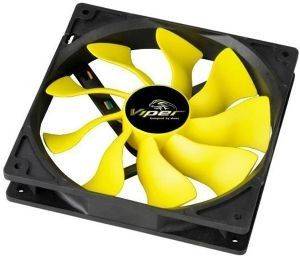 AKASA AK-FN063 VIPER PWM FAN 140MM YELLOW AKASA AK-FN063 VIPER PWM FAN 140MM YELLOW