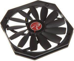 RAIJINTEK AEOLUS ALPHA FAN 140MM BLACK/BLACK