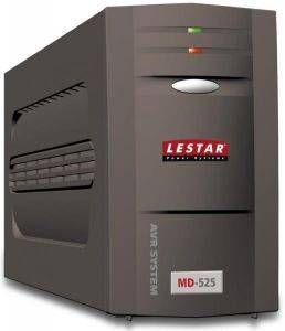LESTAR 1966005311 UPS MD-525 525VA/300W AVR 3XIEC/1XIEC/PRINTER/USB/RJ11 BLACK