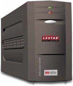 LESTAR 1966005366 UPS MD-655S 625VA/375W AVR 1XSCH/1XIEC/USB/RJ11 BLACK