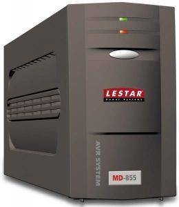 LESTAR 1966005373 UPS MD-855 800VA/480W AVR 3XIEC/1XIEC/PRINTER/USB RJ11 BLACK
