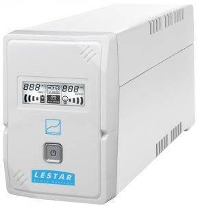 LESTAR 1966005731 UPS SIN-630ES SINUS LCD 600VA/360W 2XSCH WHITE