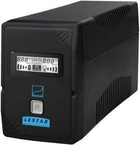 LESTAR 1966005533 UPS SIN-830ES SINUS LCD 800VA/480W 2XSCH BLACK