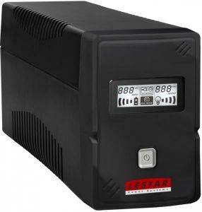 LESTAR V-655 AVR LCD 4XIEC/USB/RJ11 UPS 650VA/360W