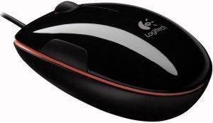 LOGITECH LS1 LASER MOUSE BLACK / ORANGE