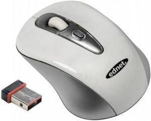 EDNET 81036 NOTEBOOK WIRELESS OPTICAL MOUSE WHITE