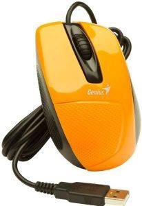 GENIUS DX-150 USB ERGONOMIC OPTICAL MOUSE ORANGE