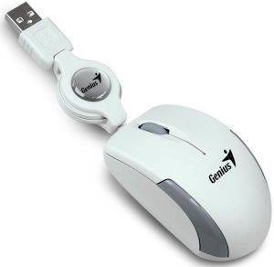 GENIUS MICRO TRAVELER USB SUPER MINI NOTEBOOK MOUSE WITH OTG CABLE WHITE GENIUS MICRO TRAVELER USB SUPER MINI NOTEBOOK MOUSE WITH OTG CABLE WHITE