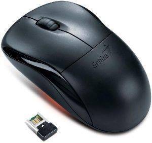 GENIUS NS 6000 USB 2.4GHZ WIRELESS OPTICAL MOUSE BLACK