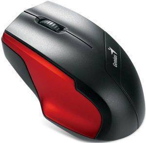 GENIUS NS-6015 USB WIRELESS OPTICAL MOUSE BLACK+RED