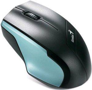 GENIUS NS-6015 USB WIRELESS OPTICAL MOUSE BLACK+SKYBLUE