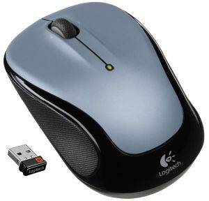 LOGITECH M325 WIRELESS MOUSE - LIGHT SILVER