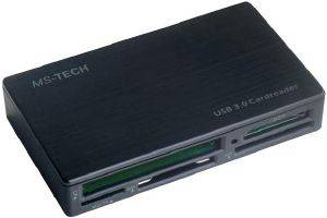 MS-TECH LU-194 MULTI FORMAT CARD READER USB3.0 MS-TECH LU-194 MULTI FORMAT CARD READER USB3.0