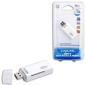 LOGILINK CR0034 USB3.0 CARD READER WHITE LOGILINK CR0034 USB3.0 CARD READER WHITE
