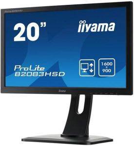 IIYAMA PROLITE B2083HSD-B1 19.5\'\' LED MONITOR WITH SPEAKERS BLACK IIYAMA PROLITE B2083HSD-B1 19.5\'\' LED MONITOR WITH SPEAKERS BLACK
