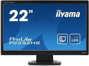 IIYAMA PROLITE P2252HS-B1 21.5\'\' LED MONITOR FULL HD WITH SPEAKERS BLACK