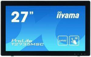 IIYAMA PROLITE T2735MSC 27\'\' MULTI-TOUCH LED MONITOR FULL HD WITH SPEAKERS BLACK