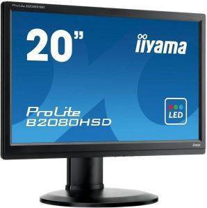 IIYAMA PROLITE B2080HSD 20\'\' LED MONITOR WITH SPEAKERS BLACK