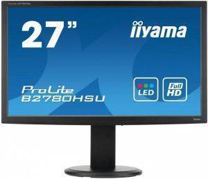 IIYAMA PROLITE B2780HSU 27\'\' LED MONITOR FULL HD WITH SPEAKERS BLACK