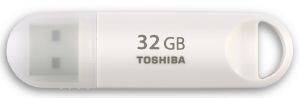 TOSHIBA TRANSMEMORY MX SUZAKU 32GB USB3.0 FLASH DRIVE WHITE