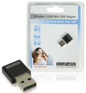 KONIG CMP-WNUSB50 WIRELESS 300N MINI USB ADAPTER KONIG CMP-WNUSB50 WIRELESS 300N MINI USB ADAPTER