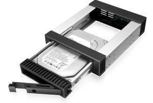 RAIDSONIC ICY BOX IB-129SSK-B MOBILE RACK 5.25'' FOR 3.5''/2.5'' SAS/SATA HDD/SSD BLACK