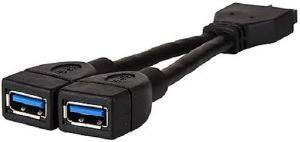 SILVERSTONE CP09 EXTERNAL TO INTERNAL USB3.0 CABLE ADAPTER SILVERSTONE CP09 EXTERNAL TO INTERNAL USB3.0 CABLE ADAPTER